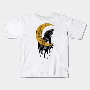 Godzilla Moon Kids T-Shirt